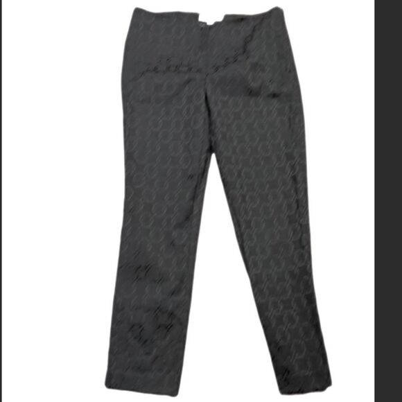 Nautica Black Print pants, 10 - Picture 2 of 7